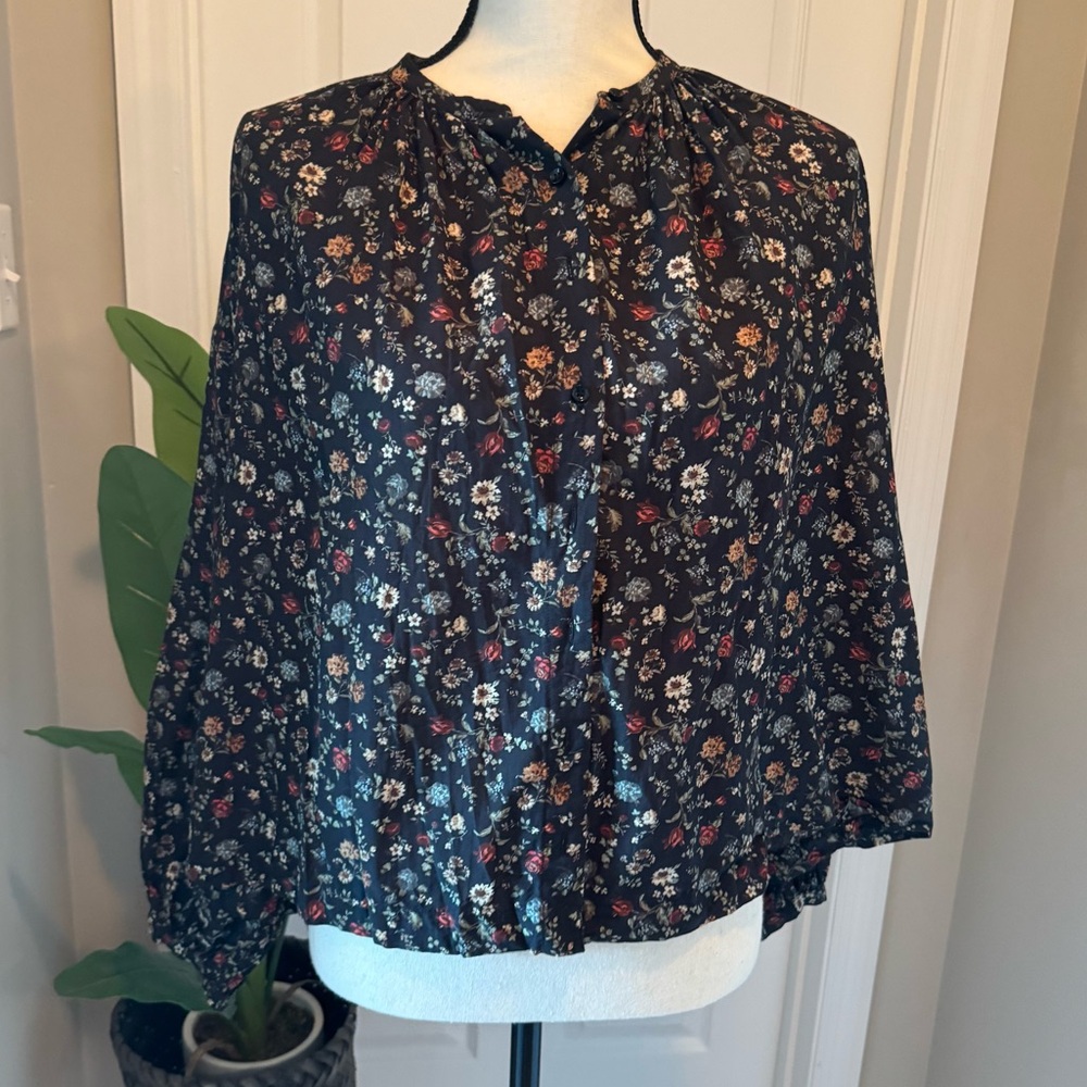 Doen Jane Black Campagne Floral Size XS